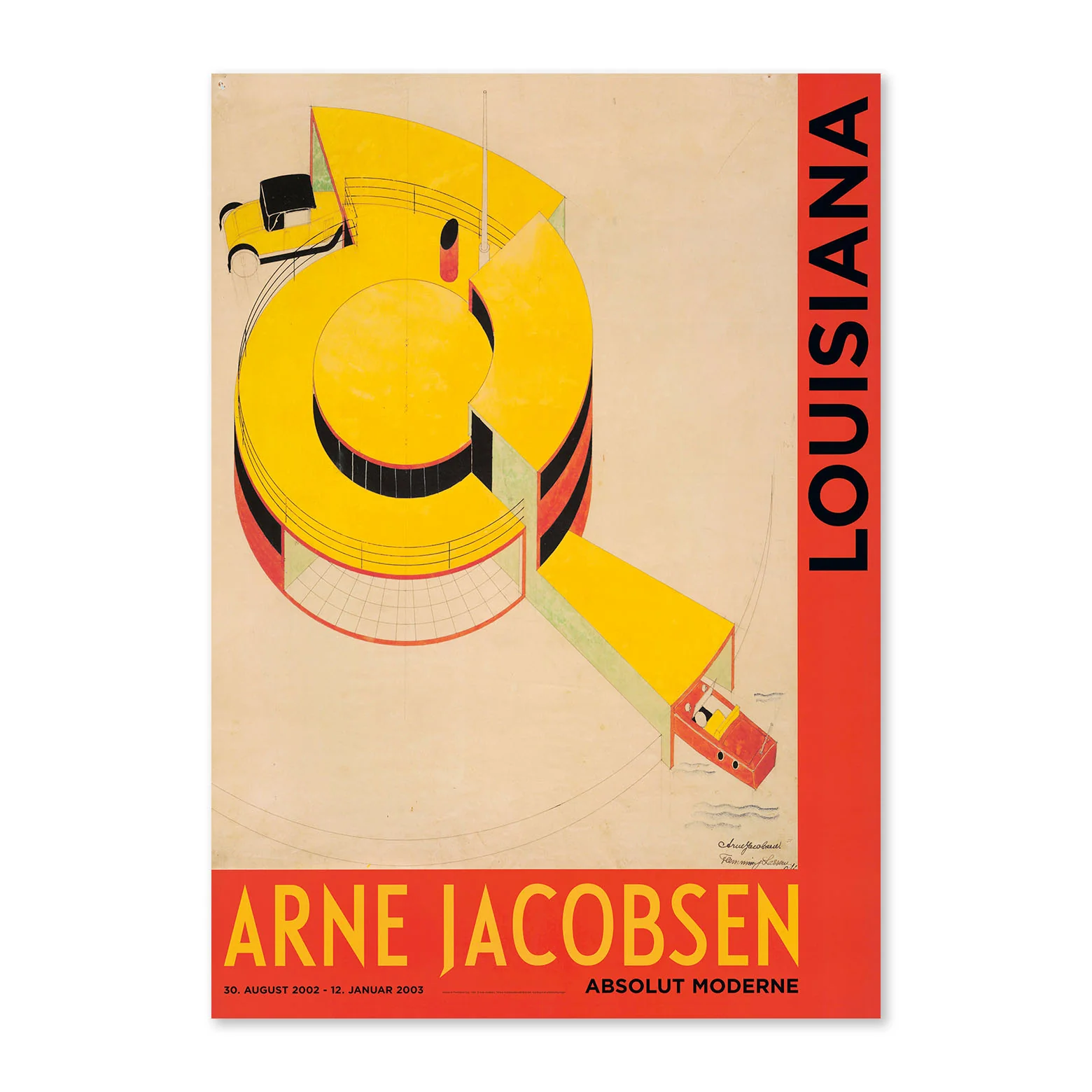 Arne Jacobsen – Fremtidens Hus (1929) A2 format