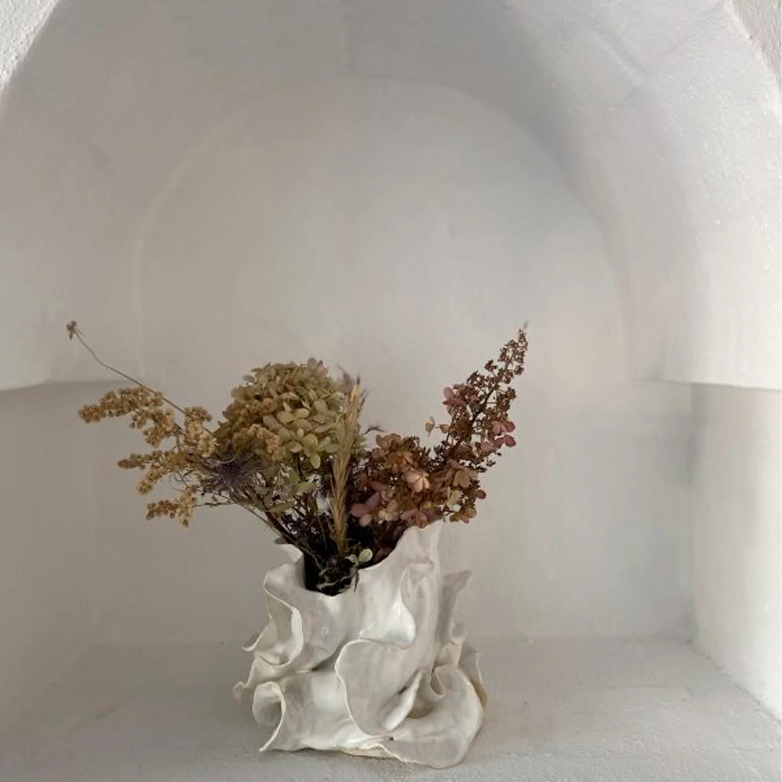 Vinge skulptur vase - abstrakt - Image 2