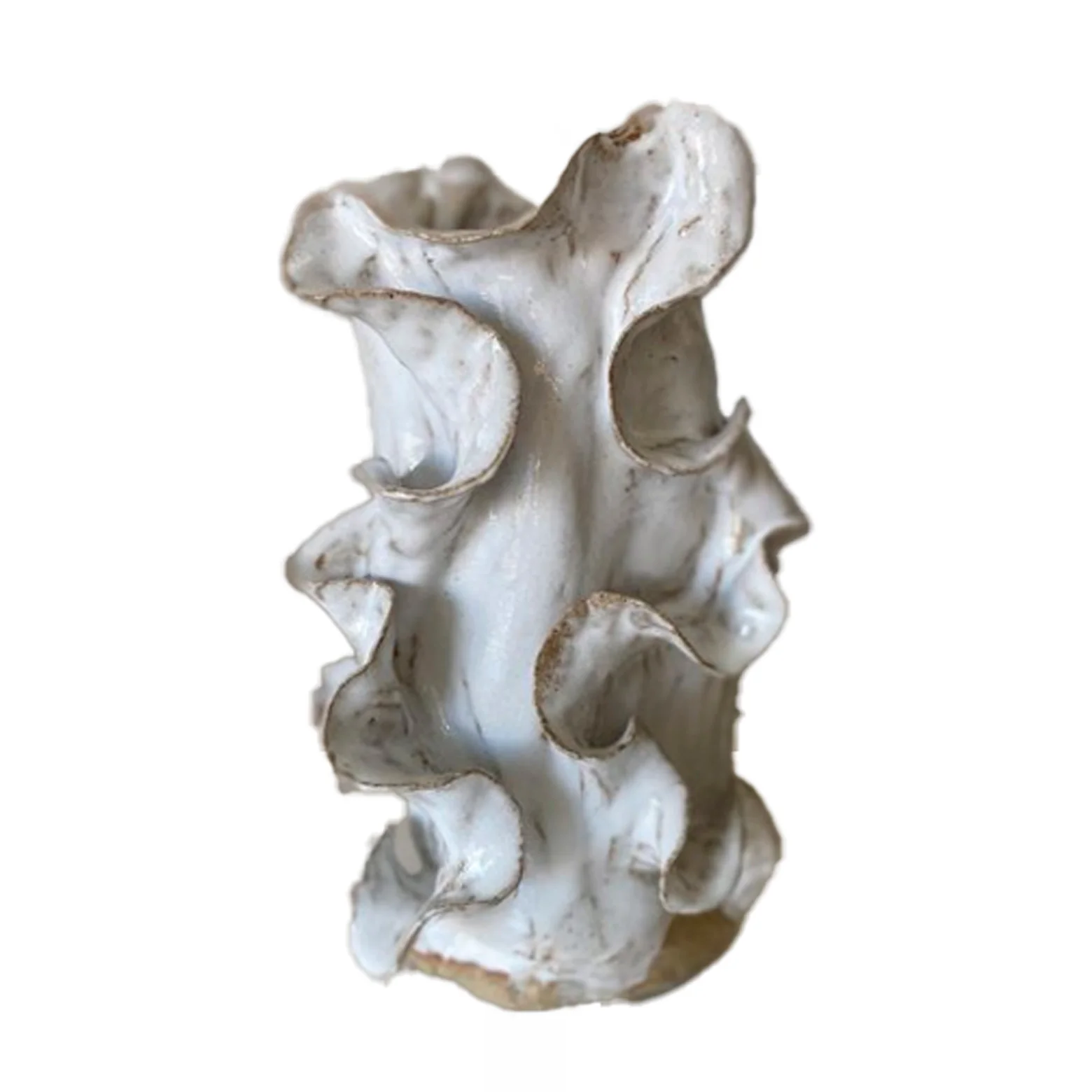 Vinge skulptur vase - lille