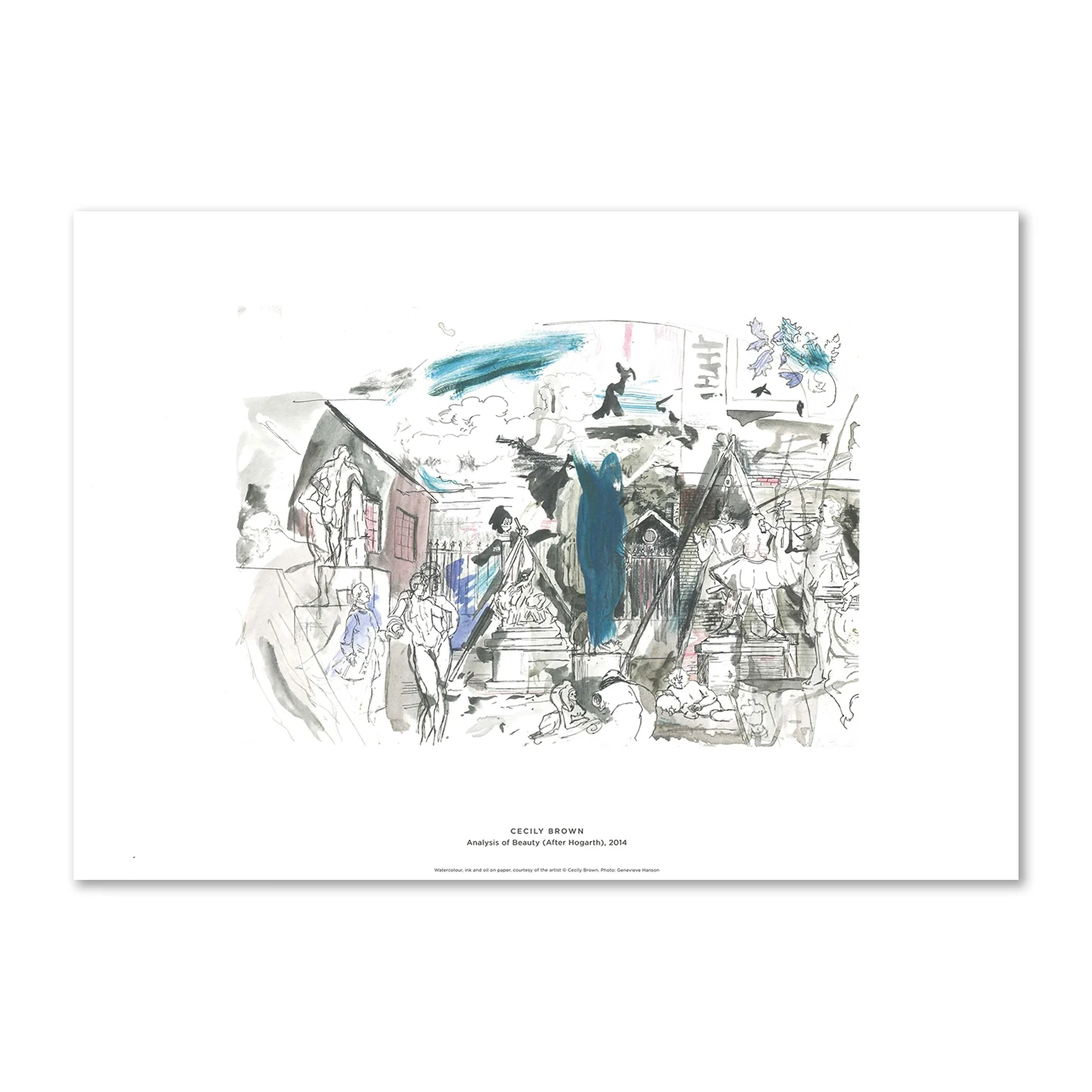 Cecily Brown – Analysis of Beauty (After Hogarth) (2014)