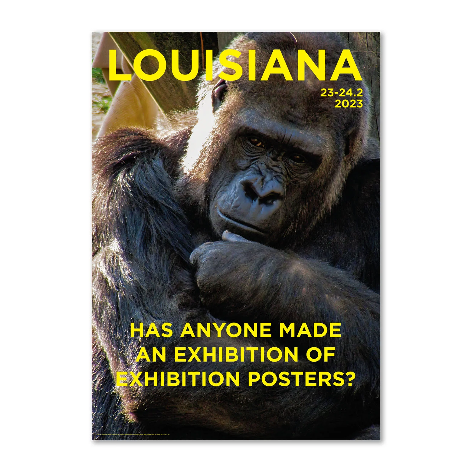 Cem A – Has anyone made an exhibition of exhibition posters?