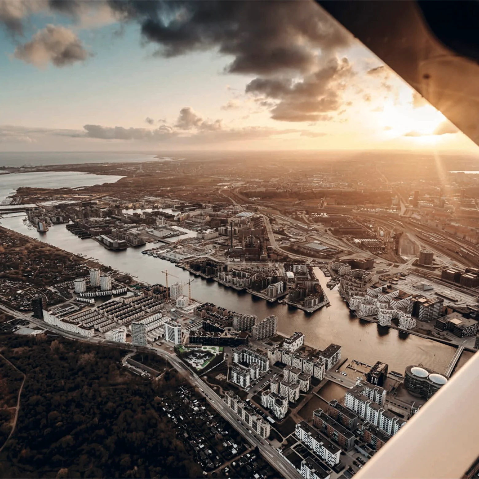 Copenhagen from My Plane - Area by Area - Image 5
