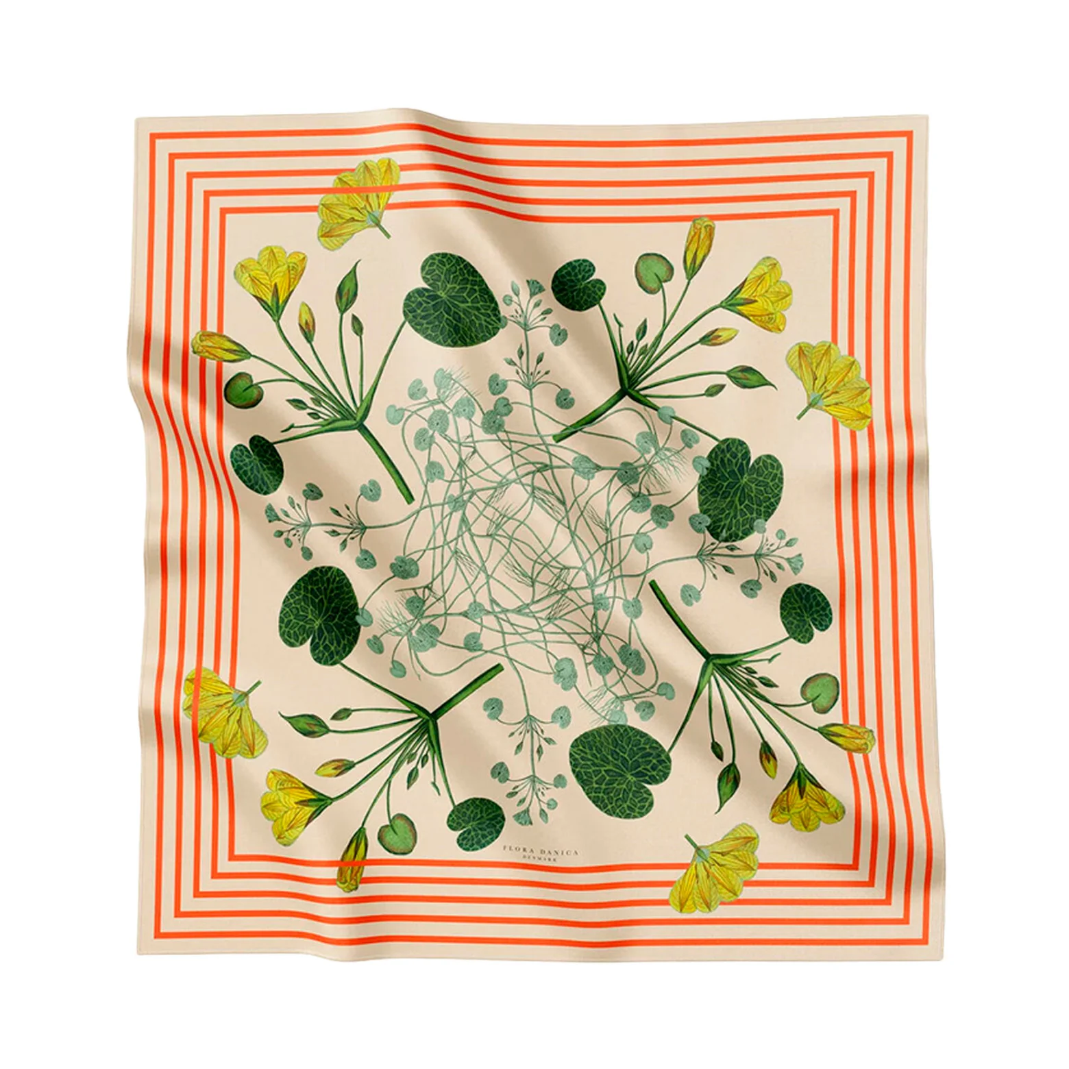 Flora Danica silketørklæde 53 x 53 cm - Image 8