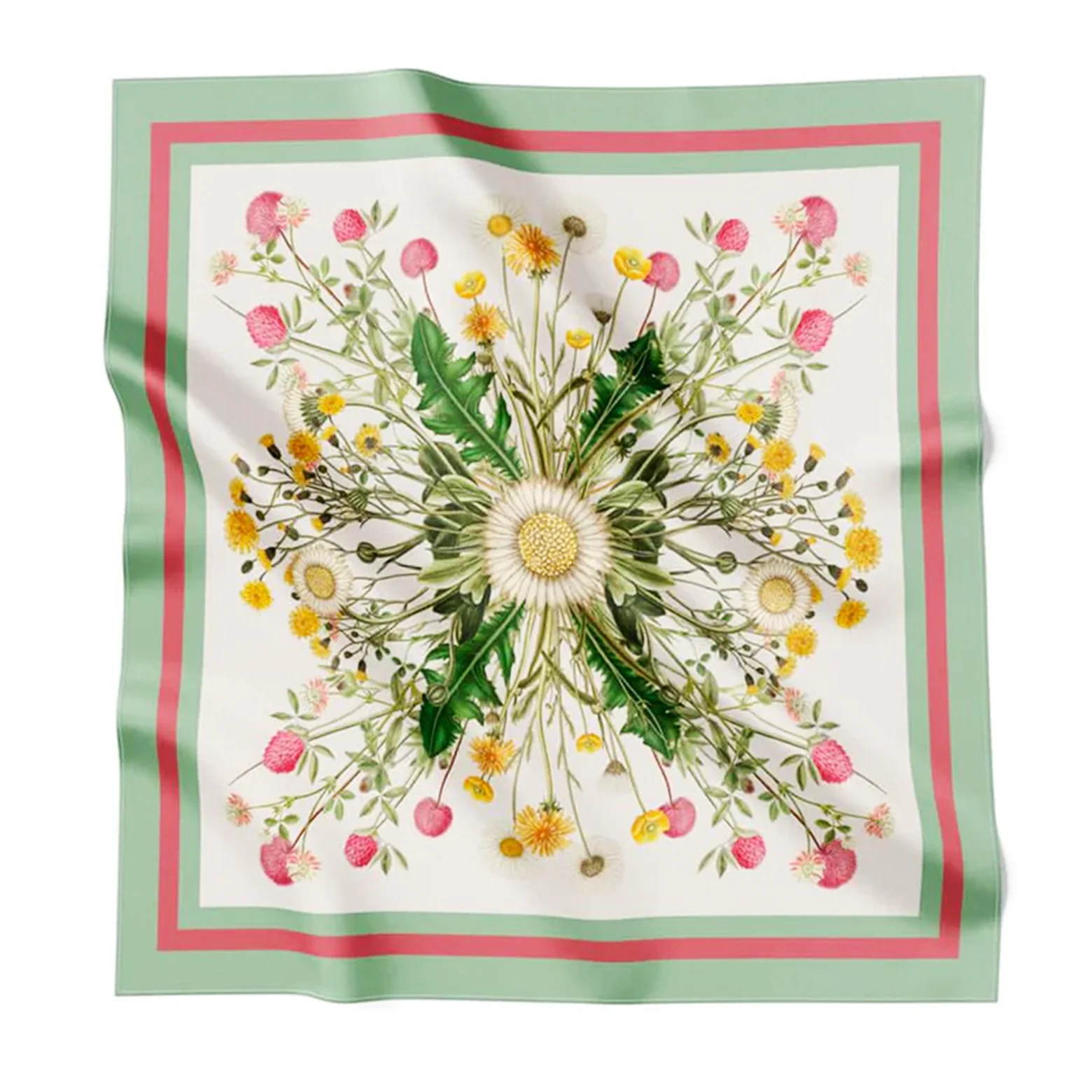 Flora Danica silketørklæde 53 x 53 cm - Image 9