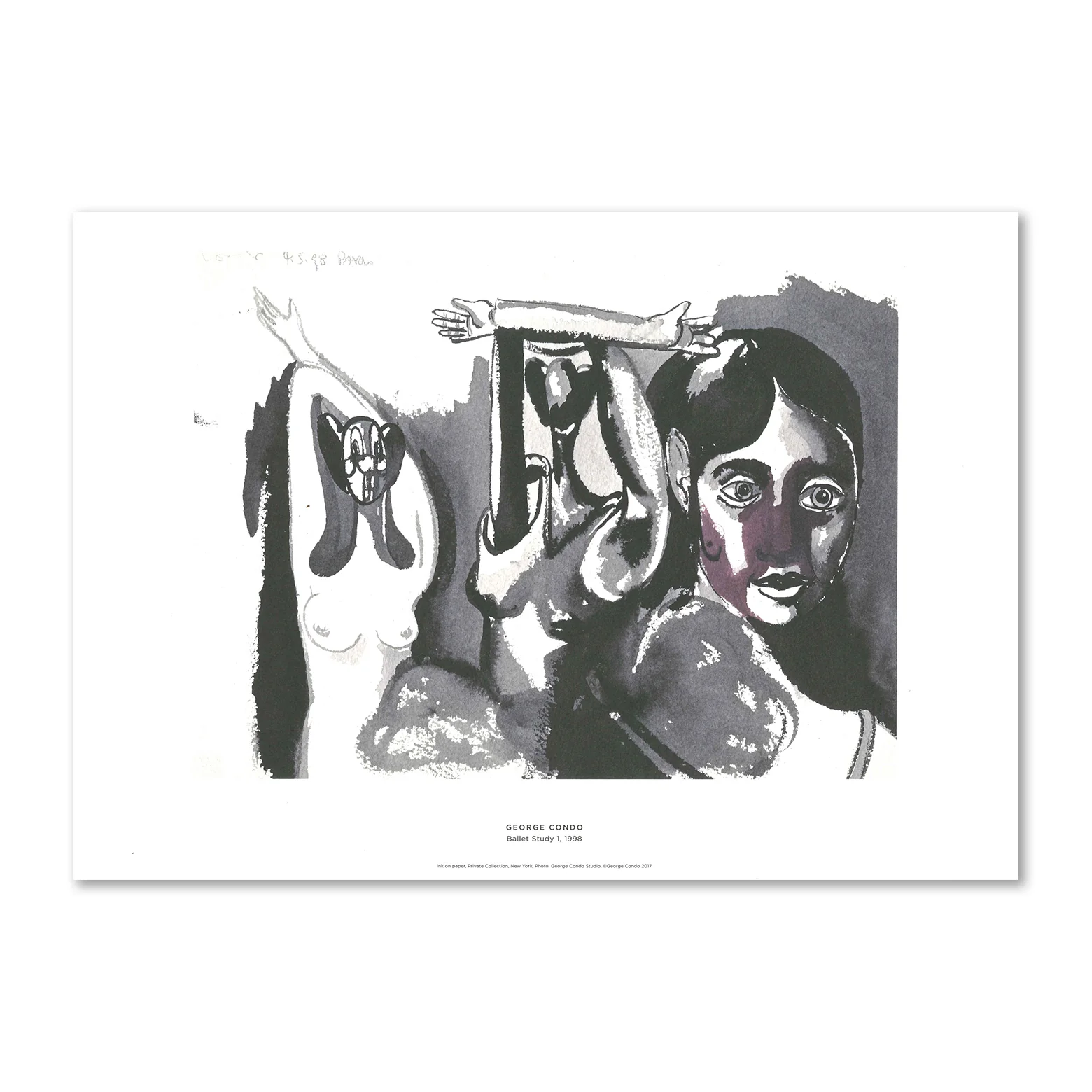 George Condo – Ballet Study 1 (1998)