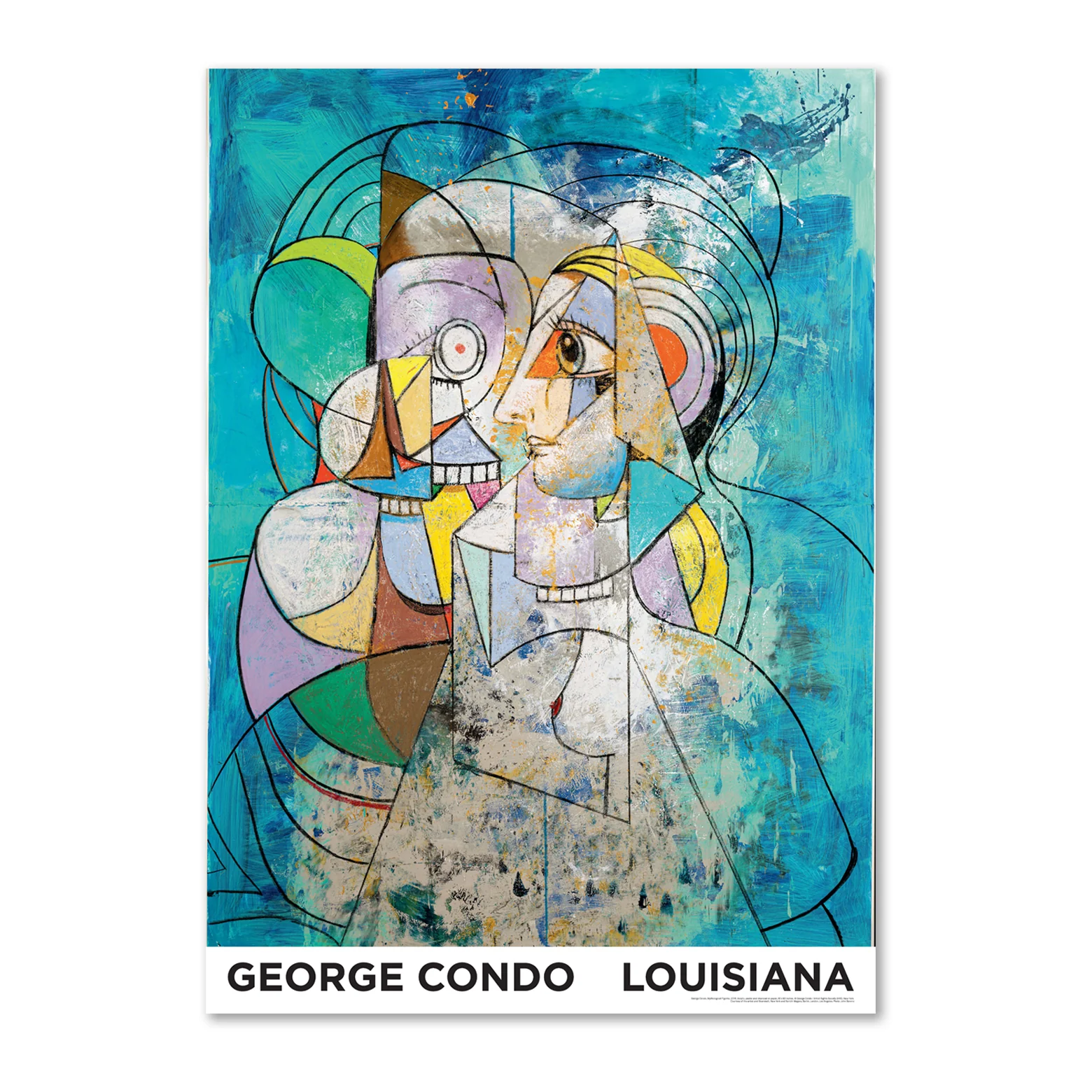 George Condo – Mythological Figures (2018) - A0 format