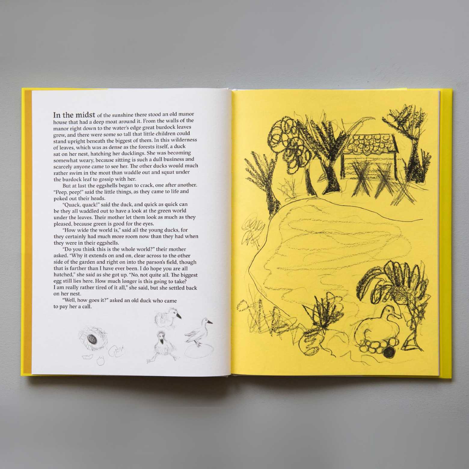 The ugly duckling illustreret af Marina Abramovic – engelsk - Image 3