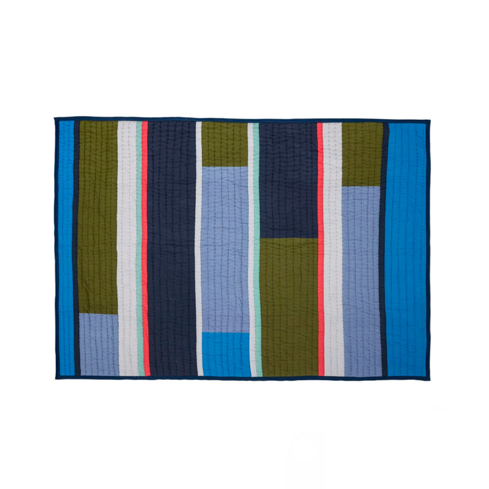 Plaid – Pavilion Block Blue Multicolour