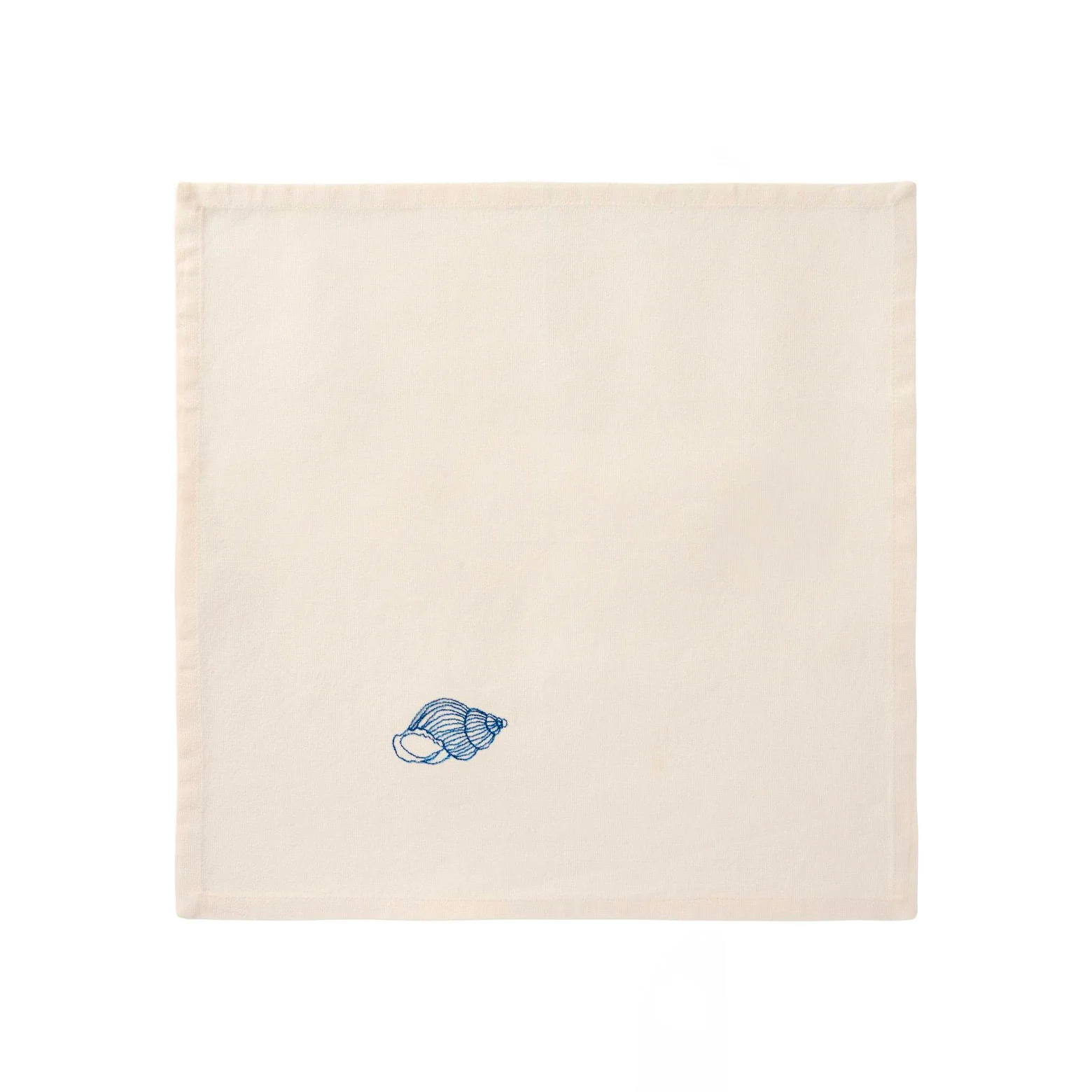 Stofserviet med broderet motiv - 40x40 cm - Image 2