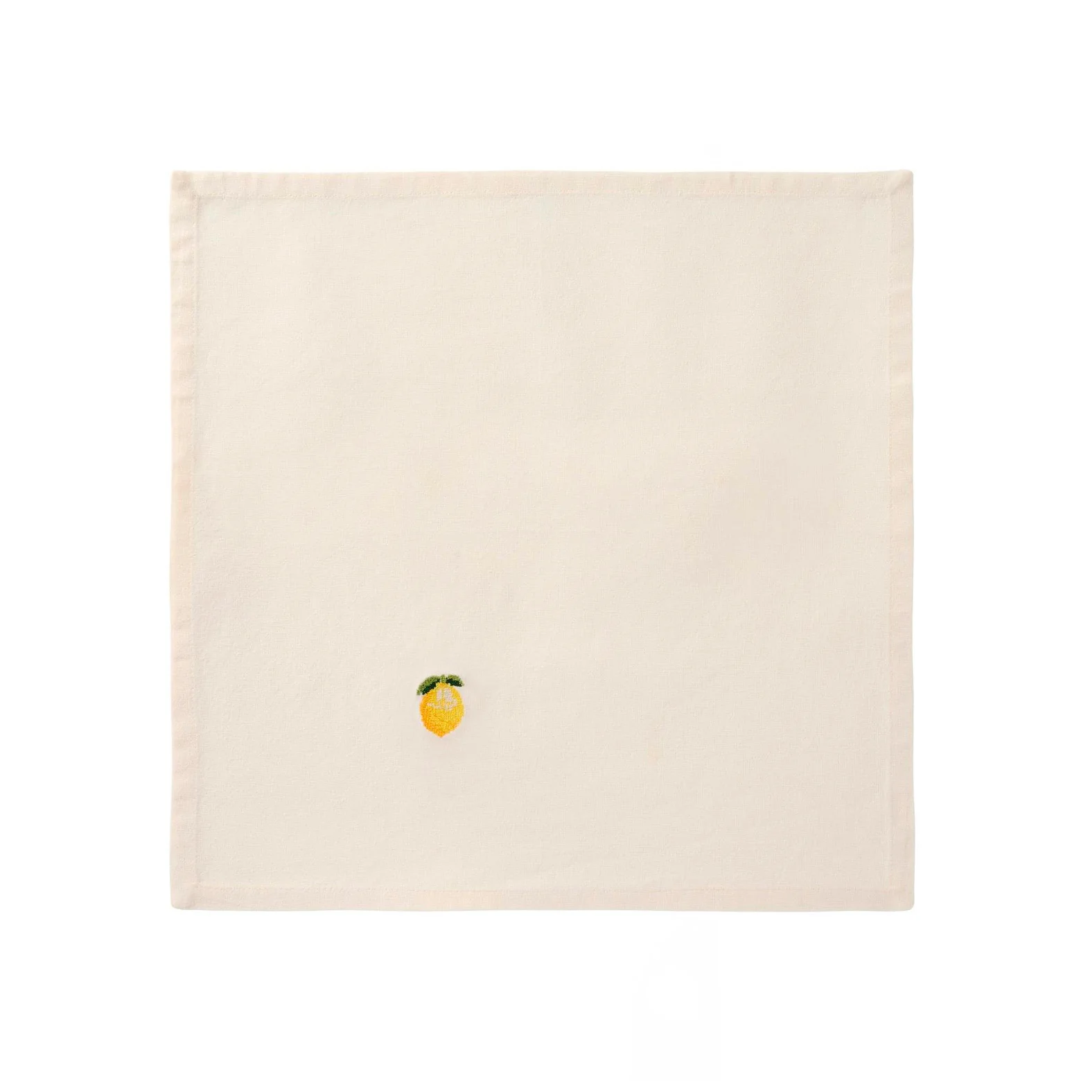 Stofserviet med broderet motiv - 40x40 cm - Image 7
