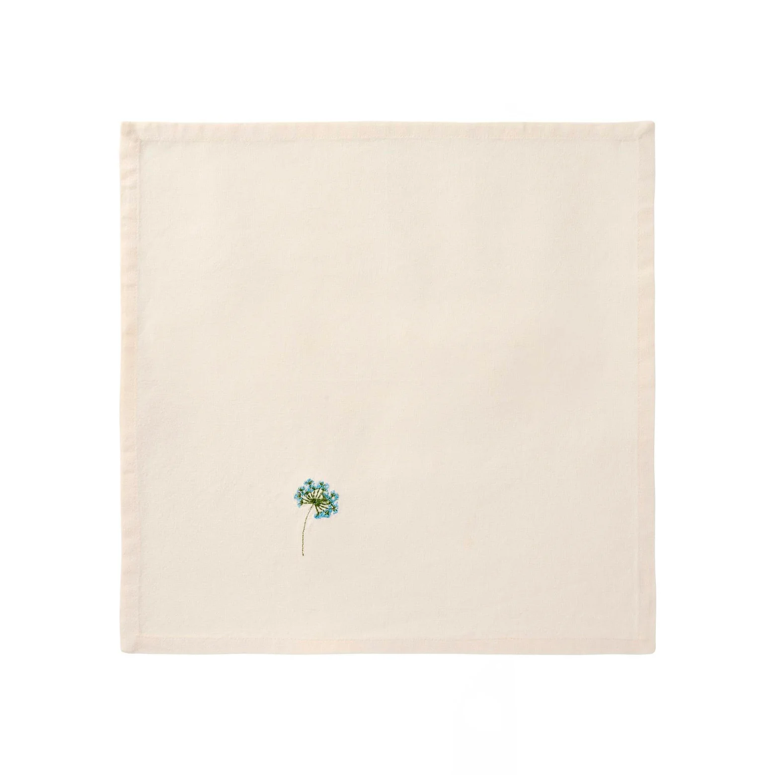 Stofserviet med broderet motiv - 40x40 cm - Image 8