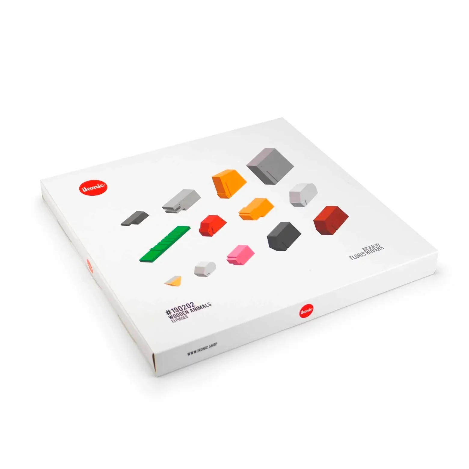 Trædyr – Floris Hovers Wooden Animals Colour - Image 2