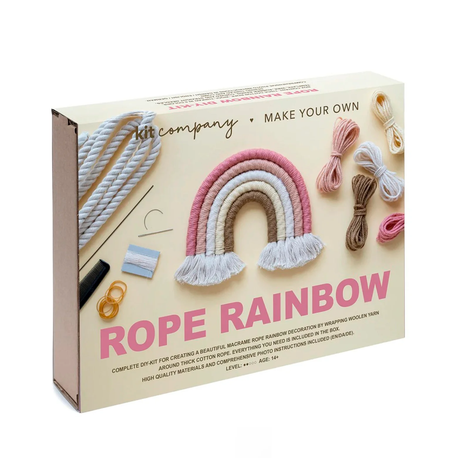 Macrame regnbue kit