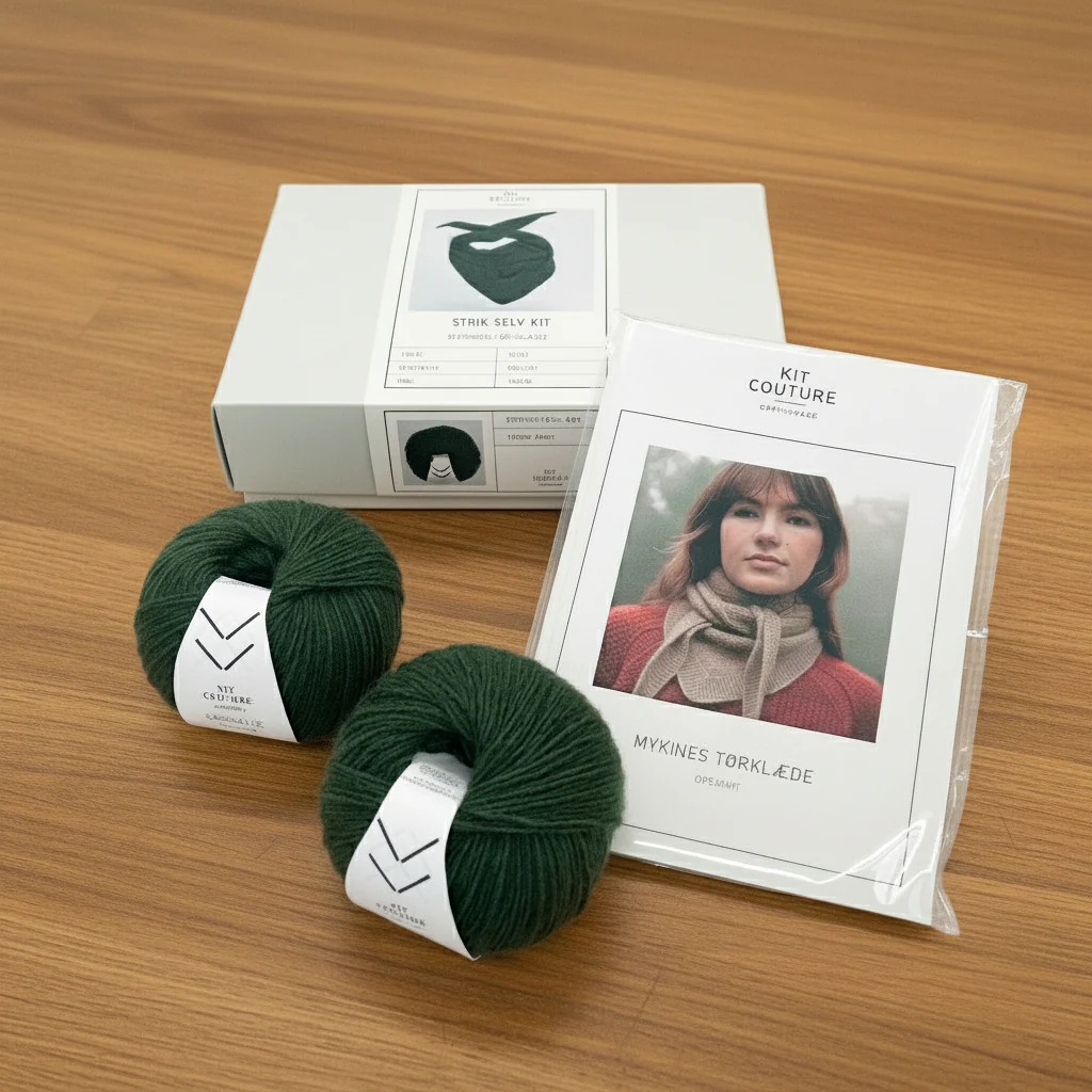 Kit – Mykines strikket tørklæde - Image 3