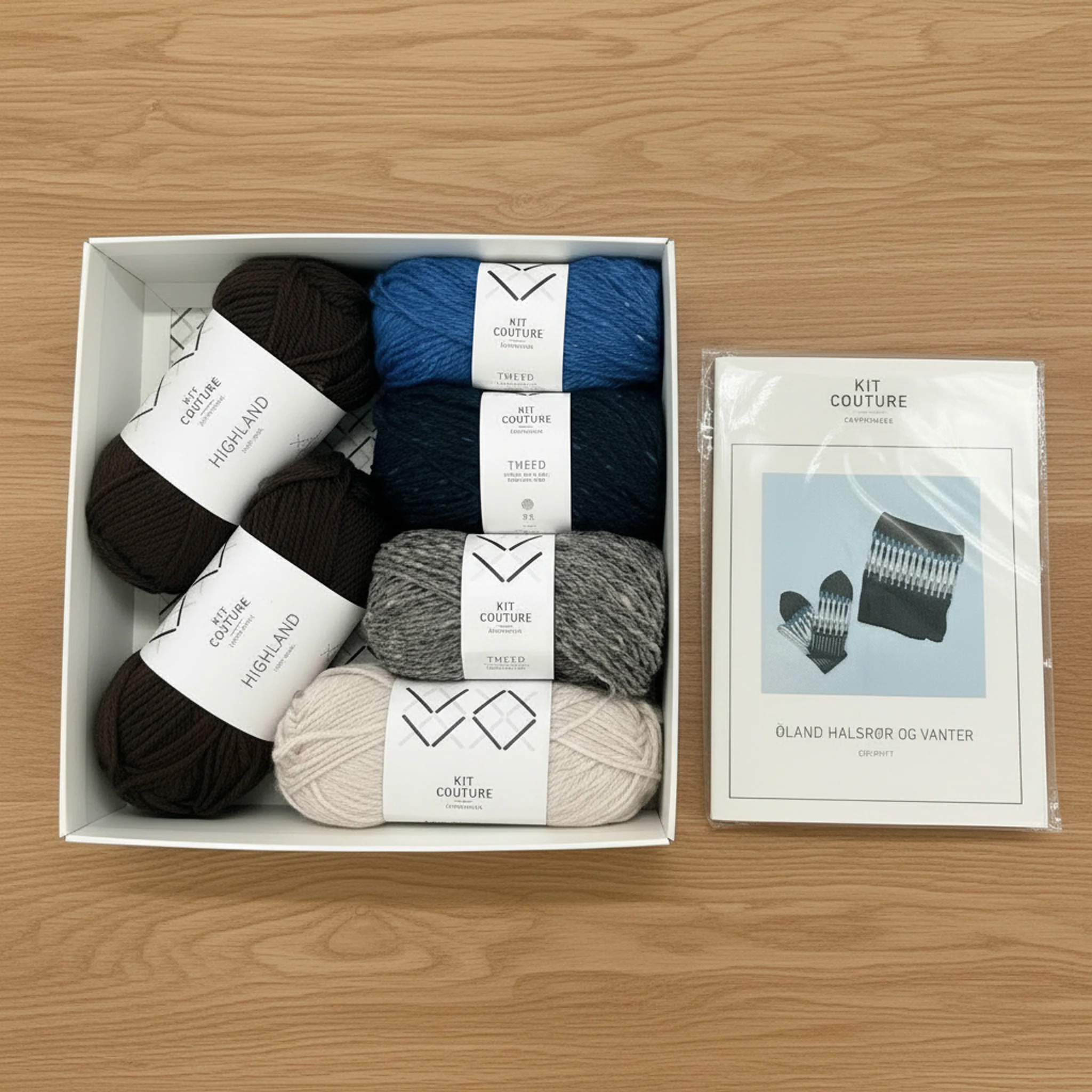 Kit – Öland strikhalsrør og vanter