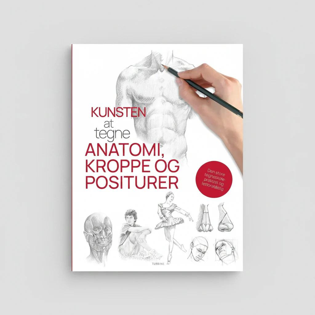 Kunsten at tegne anatomi, kroppe og positurer