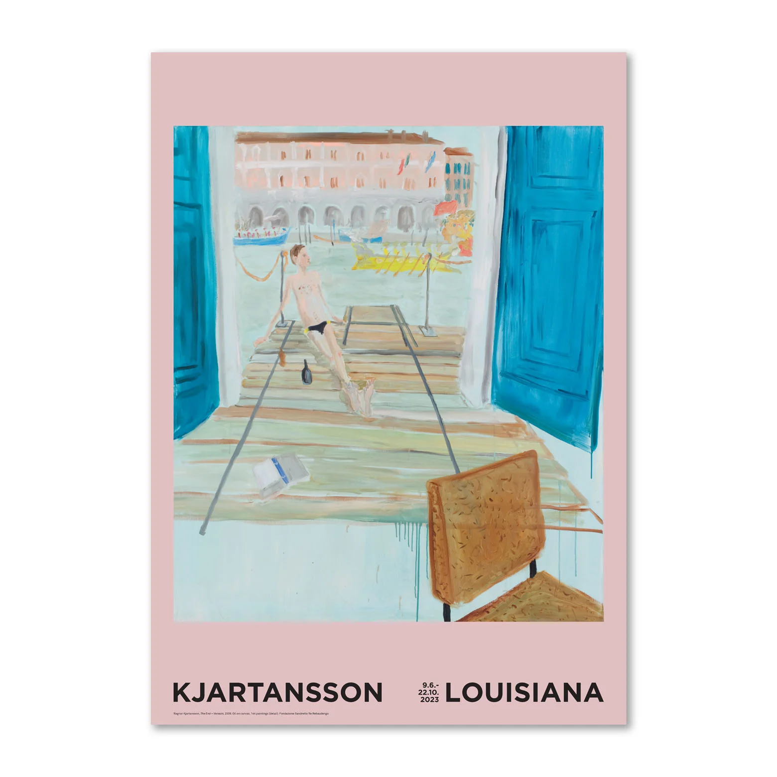 Ragnar Kjartansson – The End (mand på badebro) (2009)