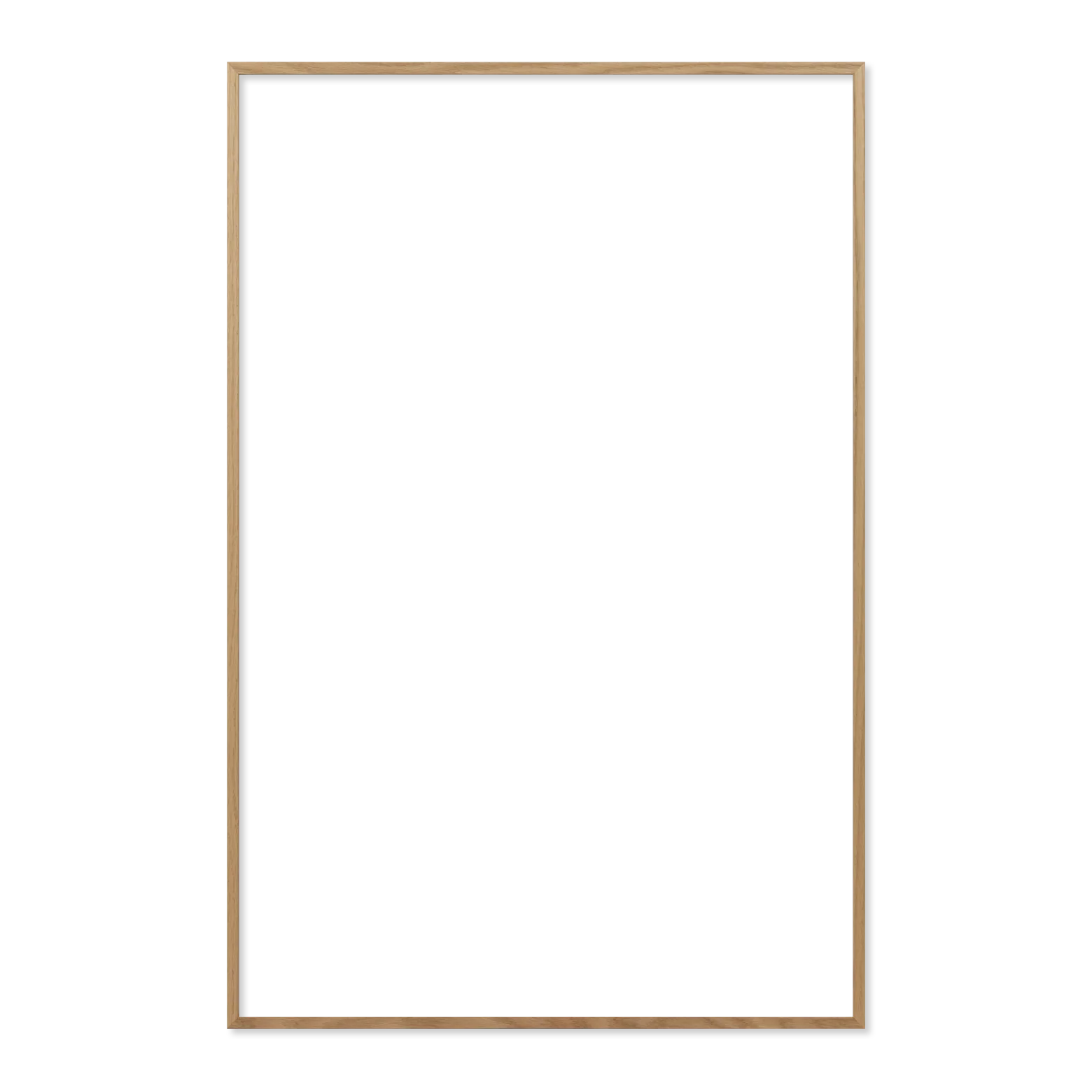 Ramme 62 x 95 cm – egetræ natur