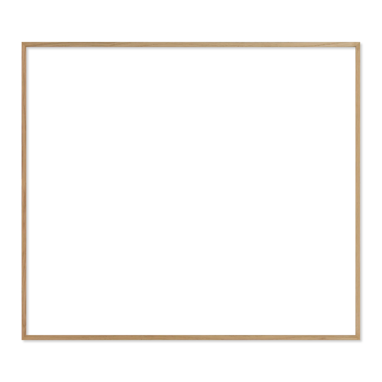 Ramme 68 x 59.4 cm – egetræ natur