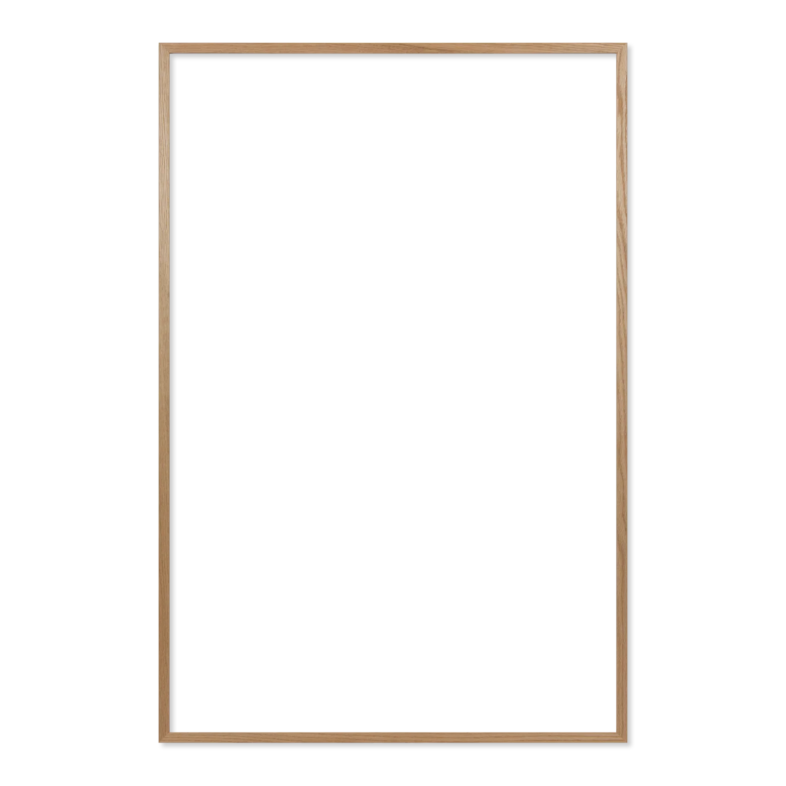 Ramme 82 x 124 cm – egetræ natur