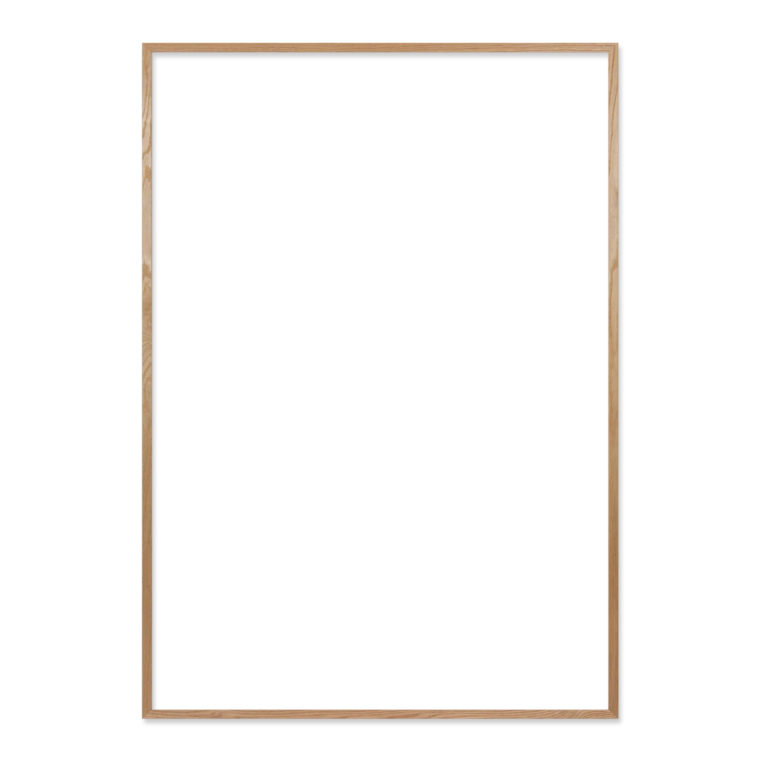 Ramme 97.7 x 140 cm – egetræ natur - Image 2