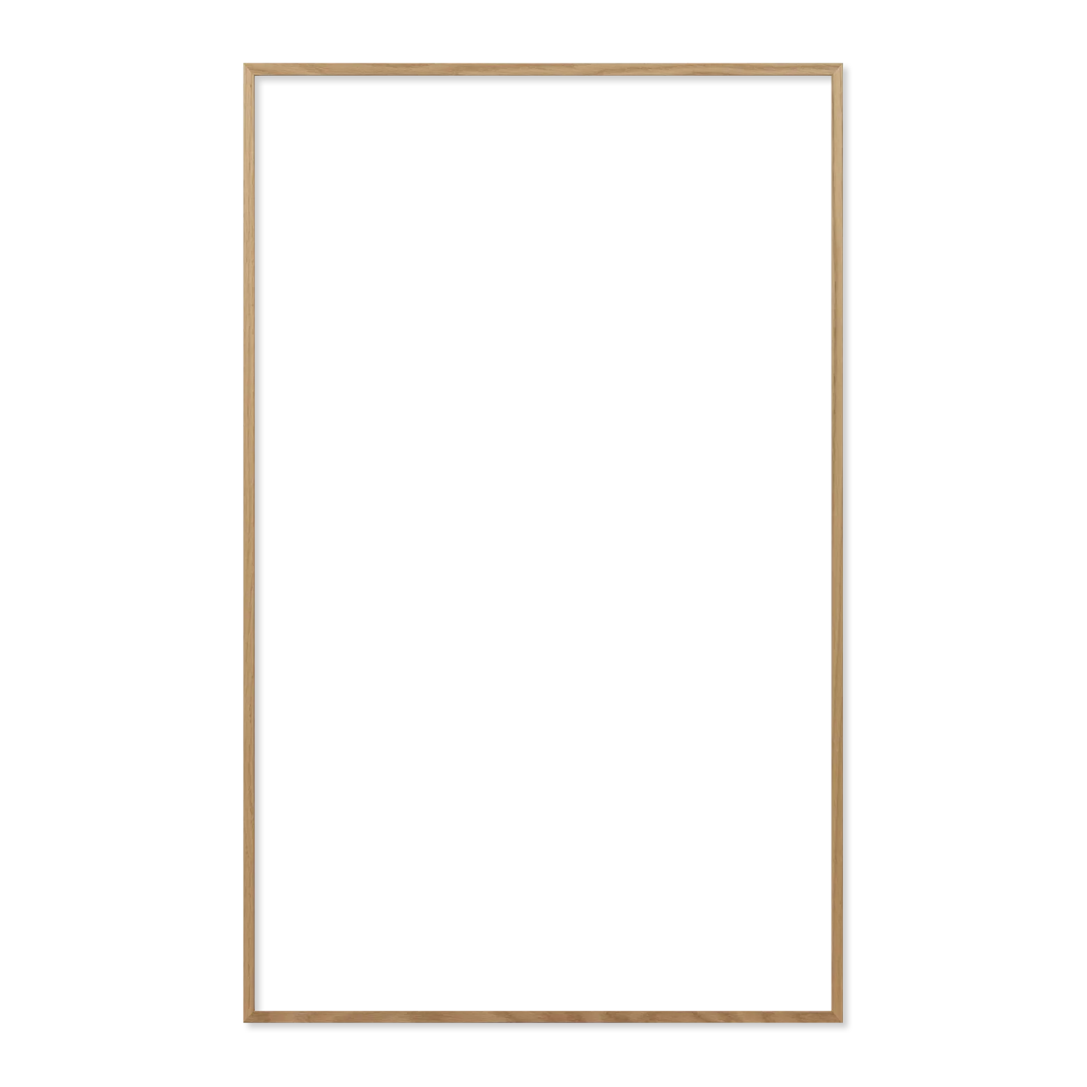 Ramme 59.4 x 96.2 cm – egetræ natur