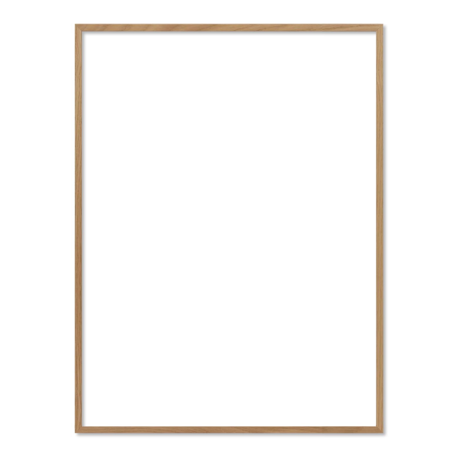 Ramme 49.1 x 66 cm – egetræ natur
