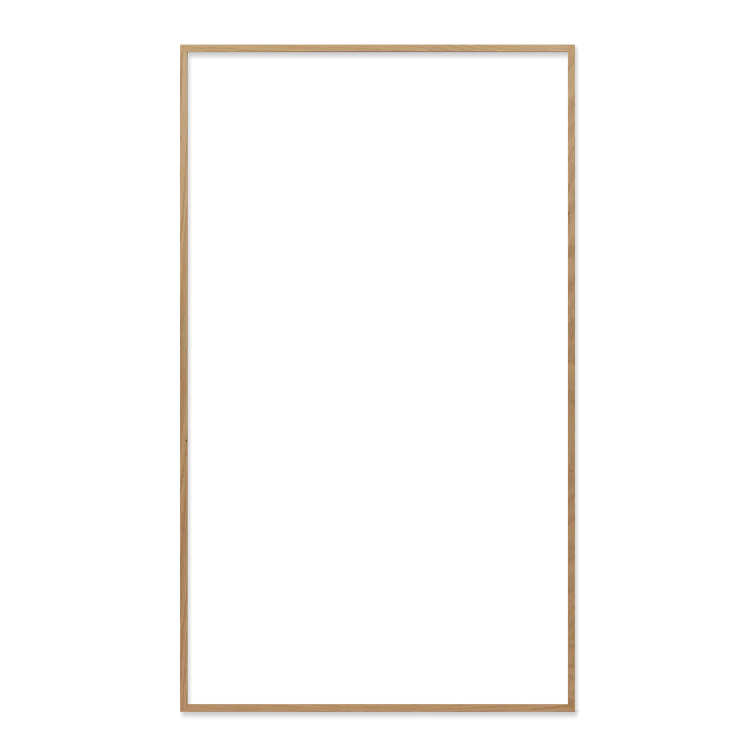 Ramme 50 x 85.4 cm – egetræ natur - Image 2
