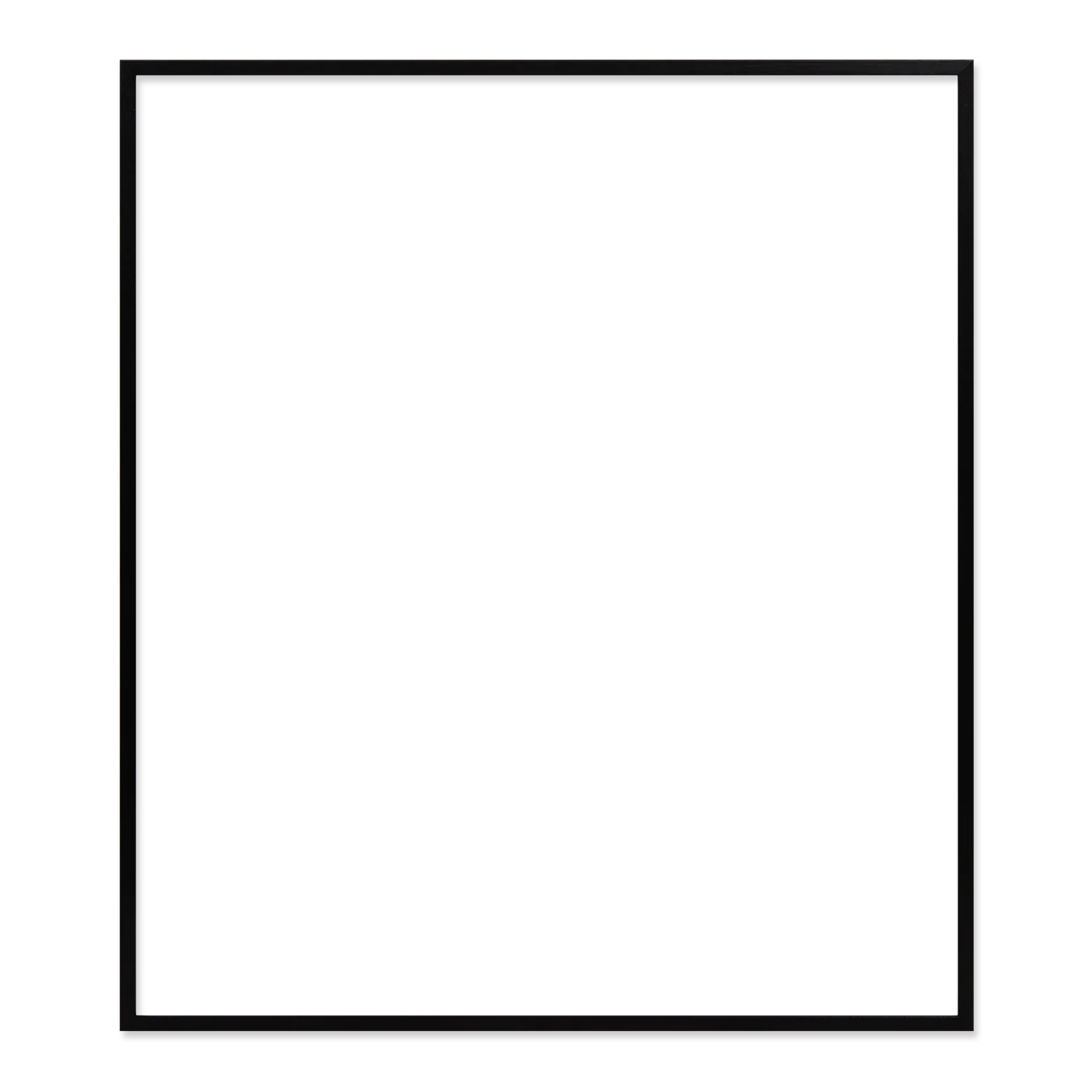 Ramme 42 x 48 cm – sort egetræ - Image 2