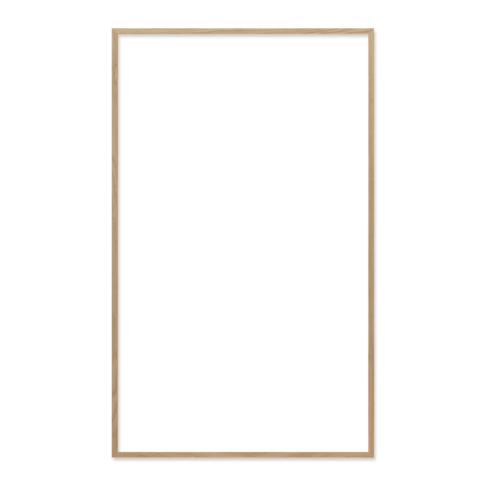 Ramme 51 x 85 cm – egetræ natur