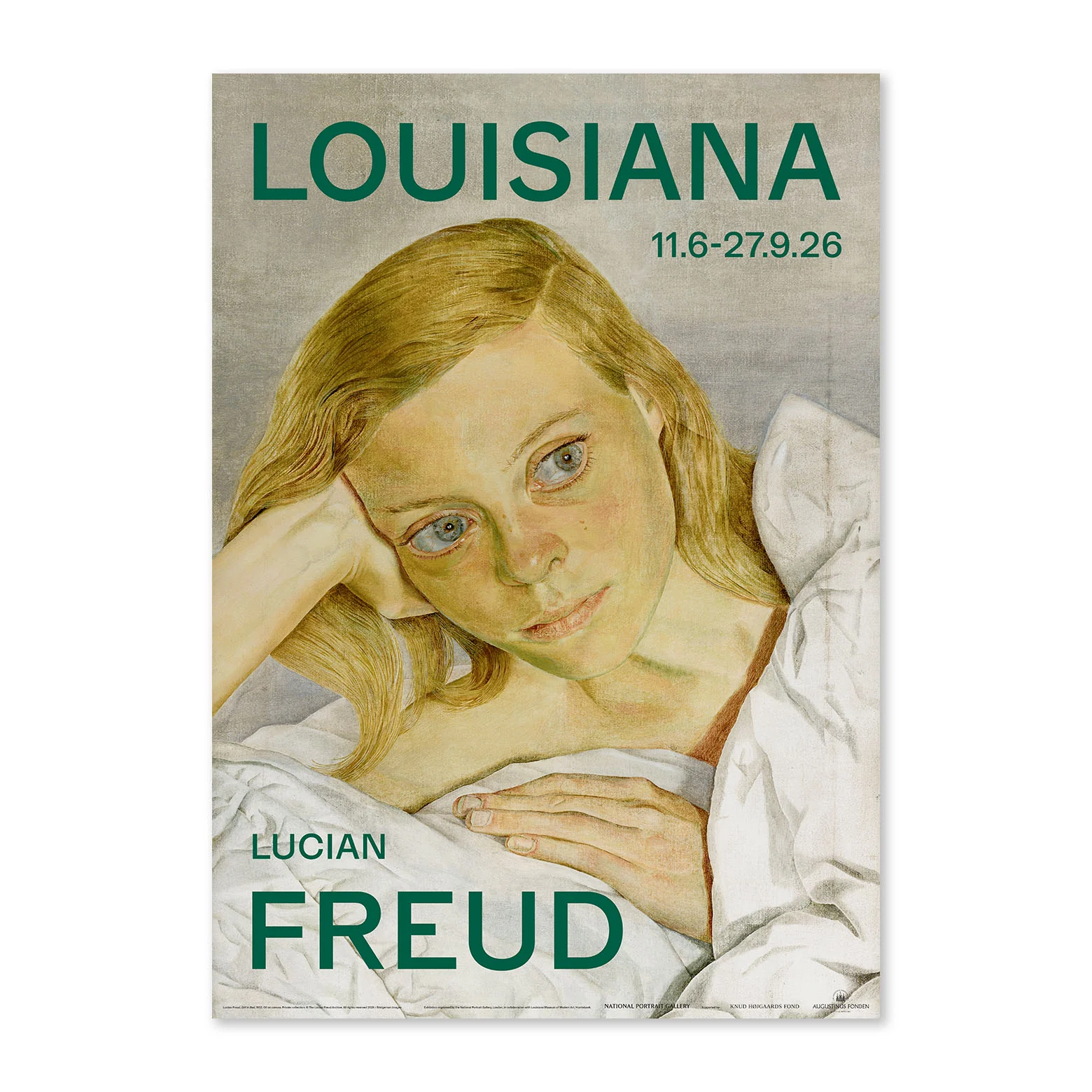 Lucian Freud – Girl in Bed 1952