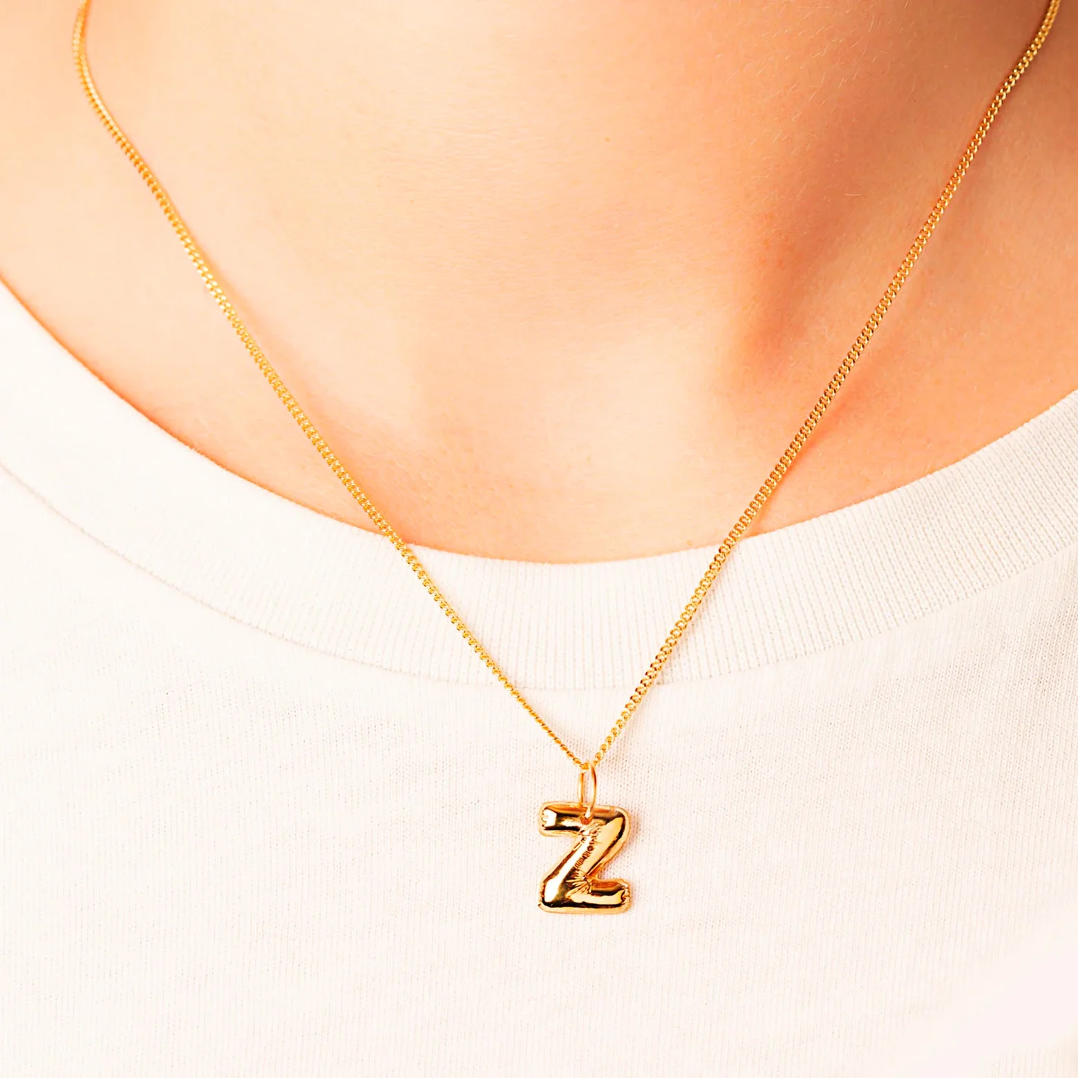 Loveletters – bogstaver A-Z med sort snor - Image 71