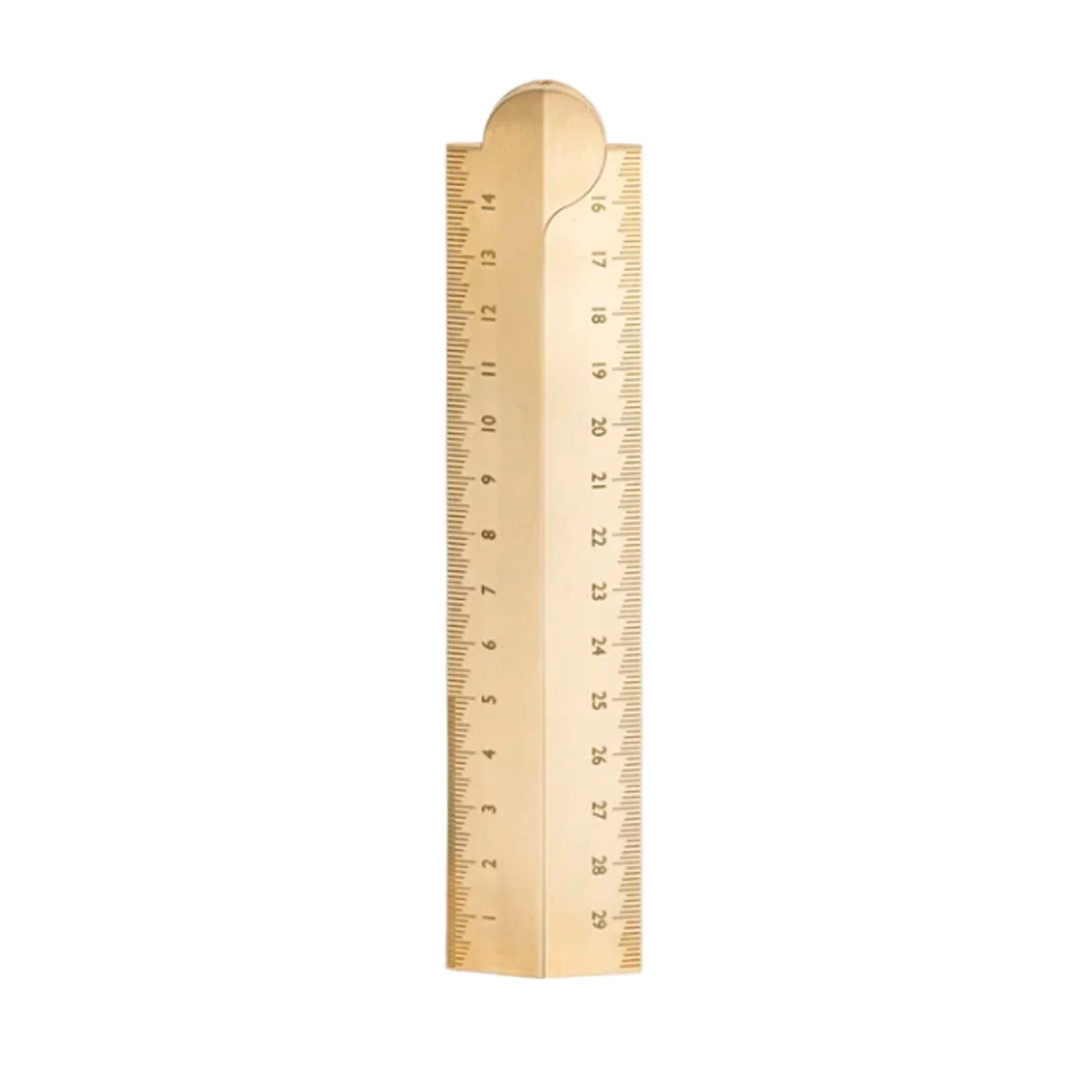 Lineal Stria Brass with Brushed finish