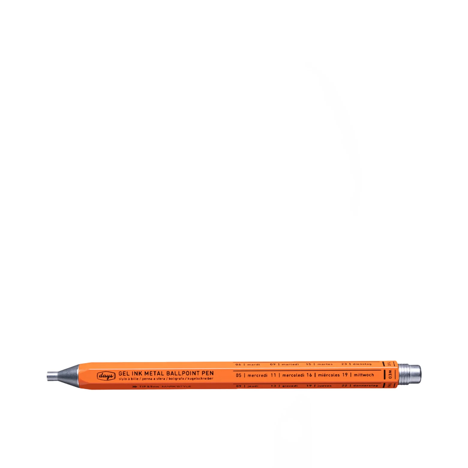 Gel Metal Ballpoint pen – Days - Image 4
