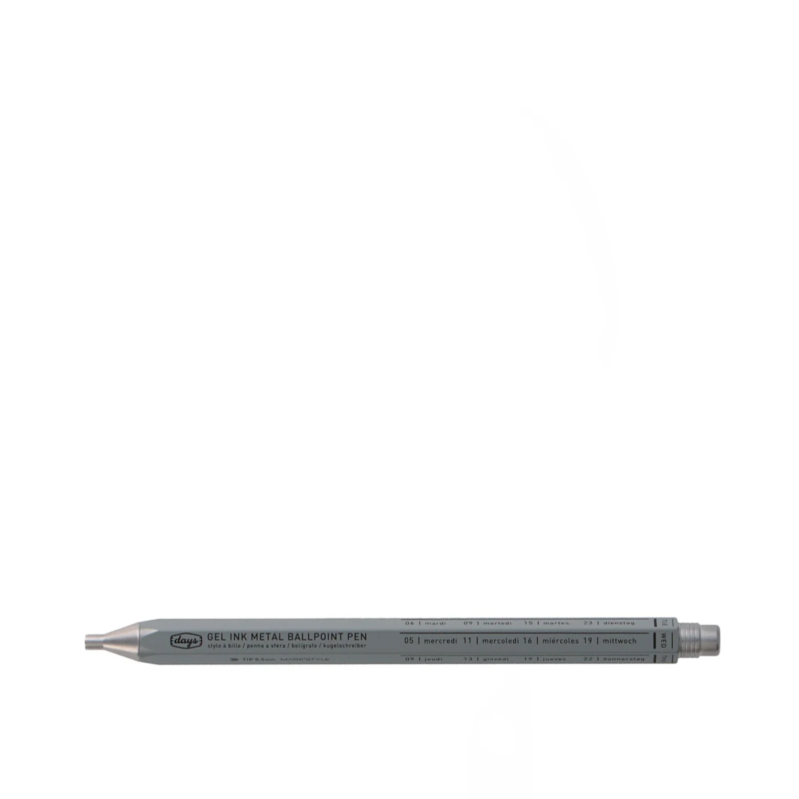 Gel Metal Ballpoint pen – Days - Image 8