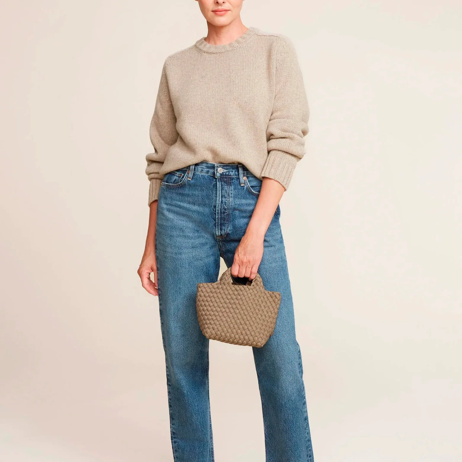 St. Barths Petit Tote Cashmere - Image 2