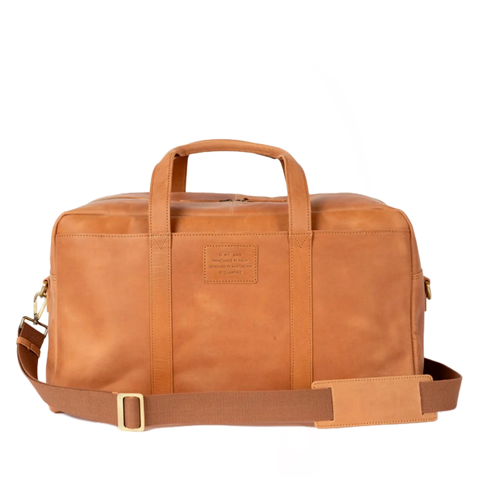 Taske – Otis Weekender Camel Hunter Leather - Image 3