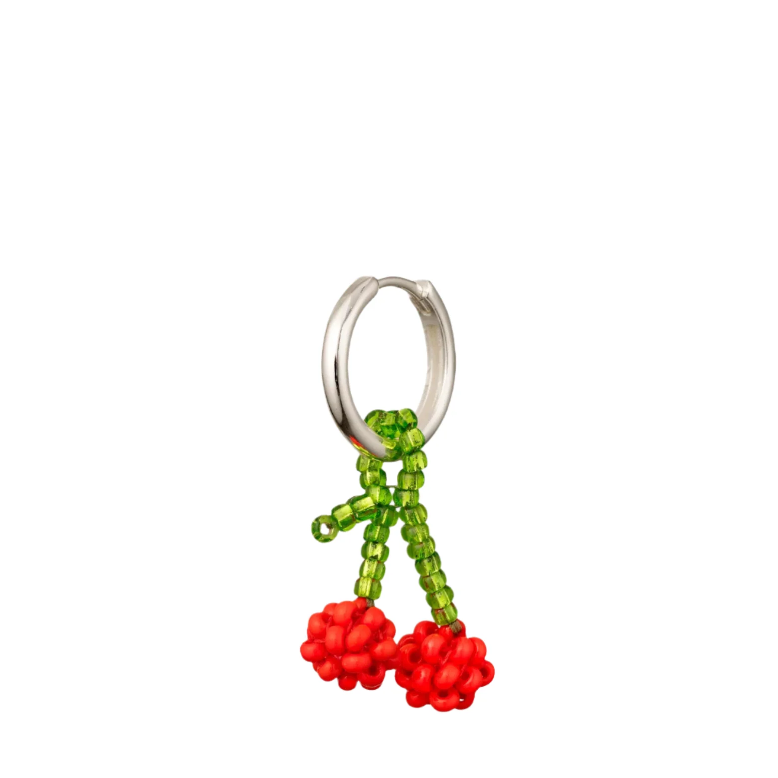Ørering – Beaded Mini Earring Hinge Hoop - Image 6