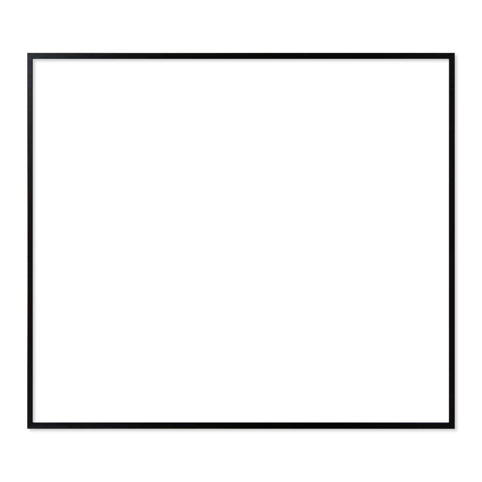 Ramme 68 x 59.4 cm – sort egetræ