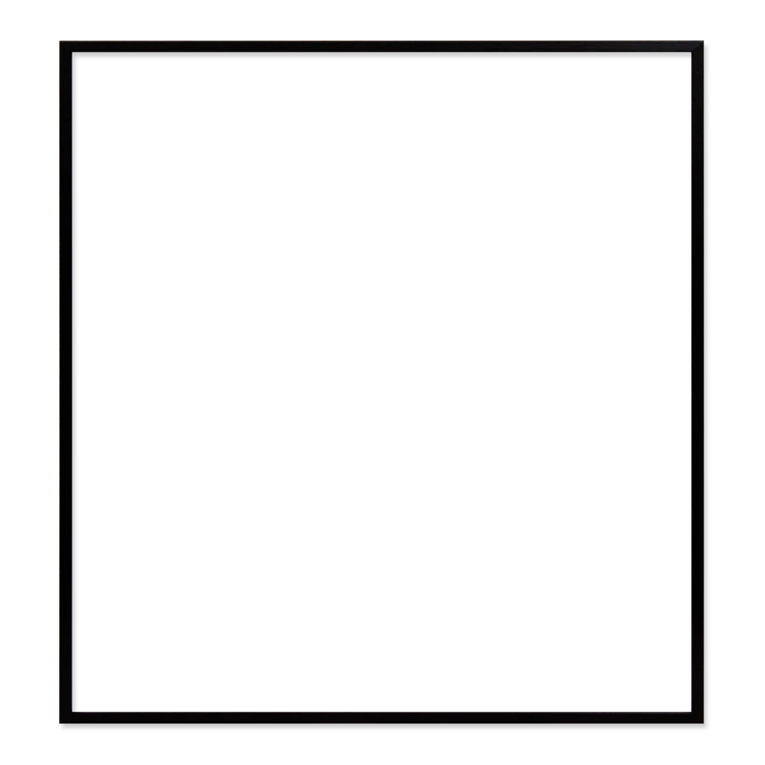 Ramme 79 x 84.1 cm – sort egetræ
