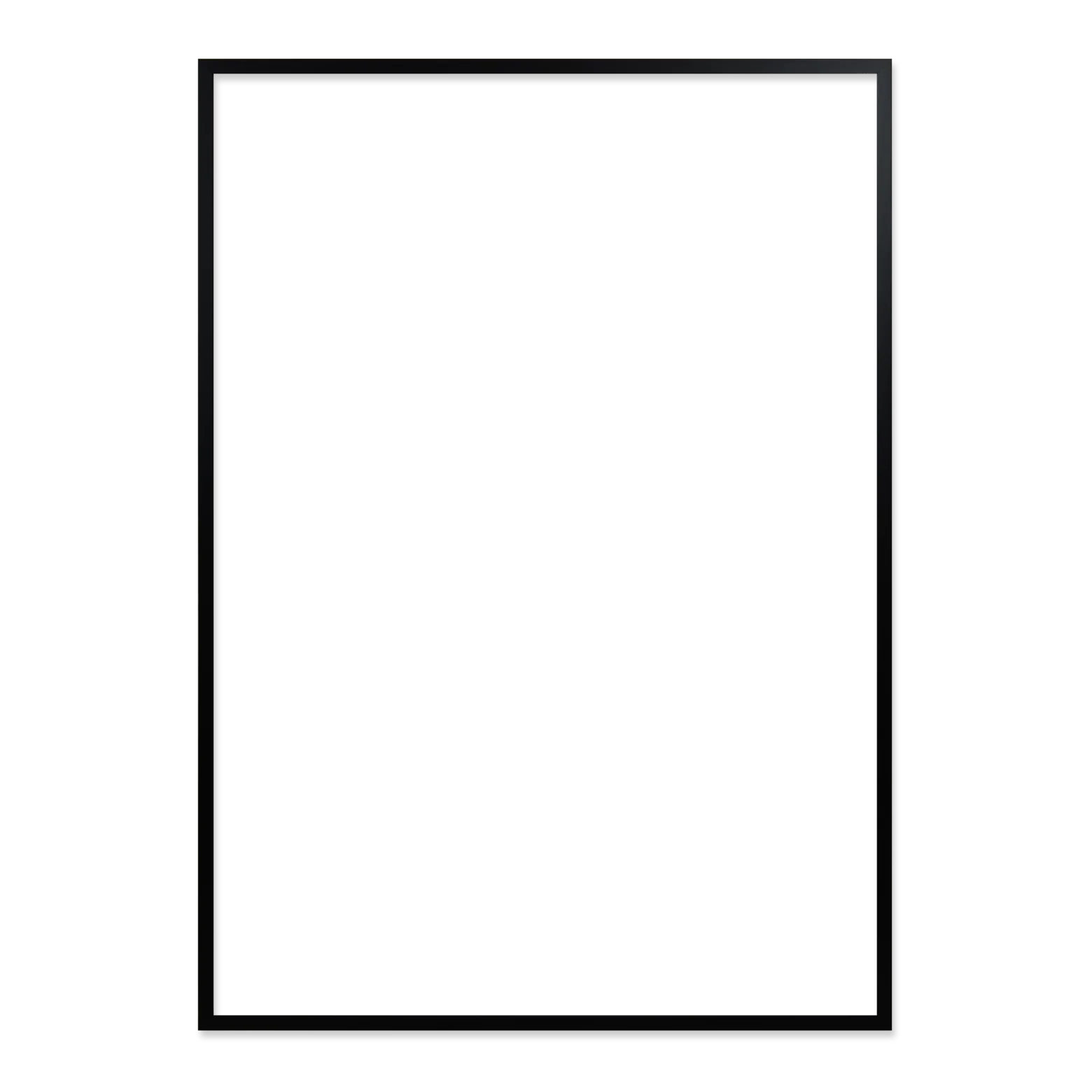 Ramme 83.9 x 117.8 cm – sort egetræ