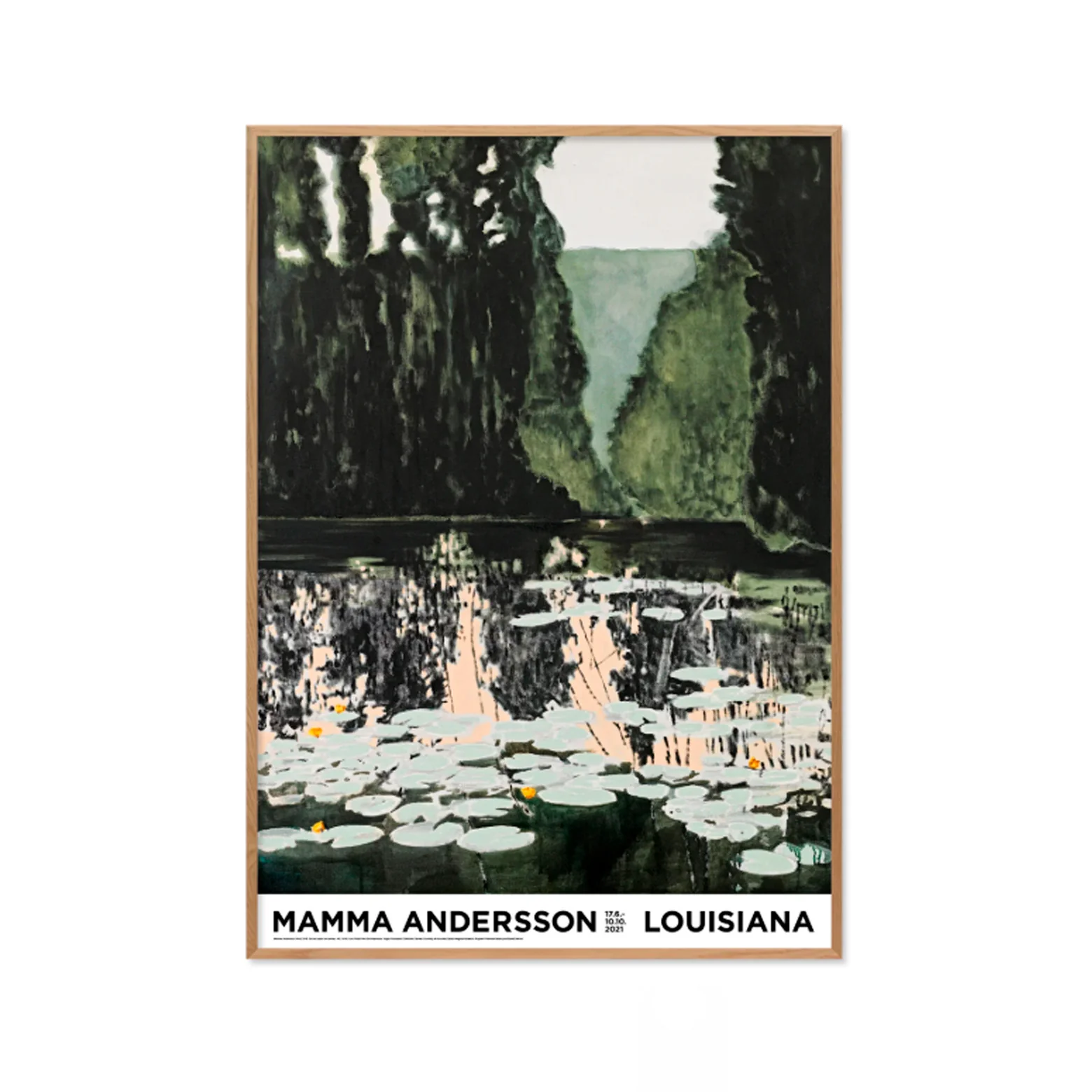 Refleksfri Mamma Andersson Pond (2019) - A0 format