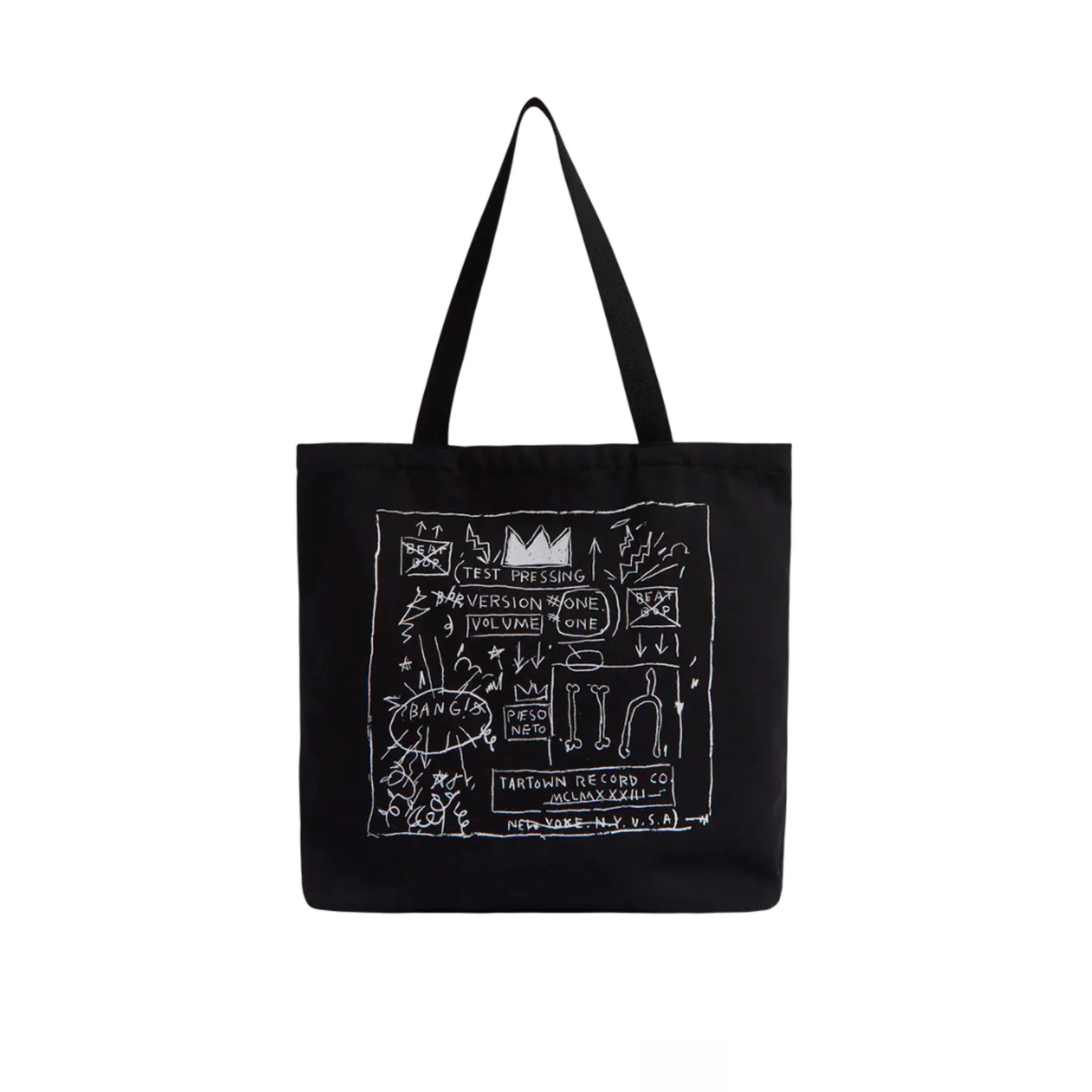 Basquiat Beat Bop Canvas Tote - Image 2