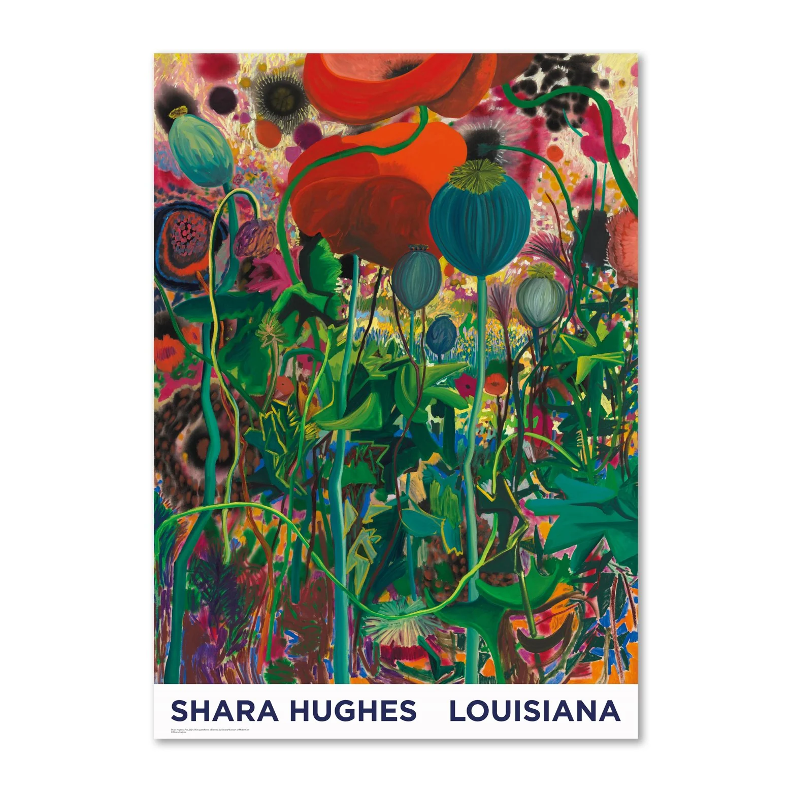 Shara Hughes – Pop (2021) - A0 format