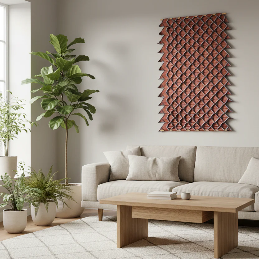 Sheworks Vægtæppe – Håndlavet dansk design i flere farver - Image 2