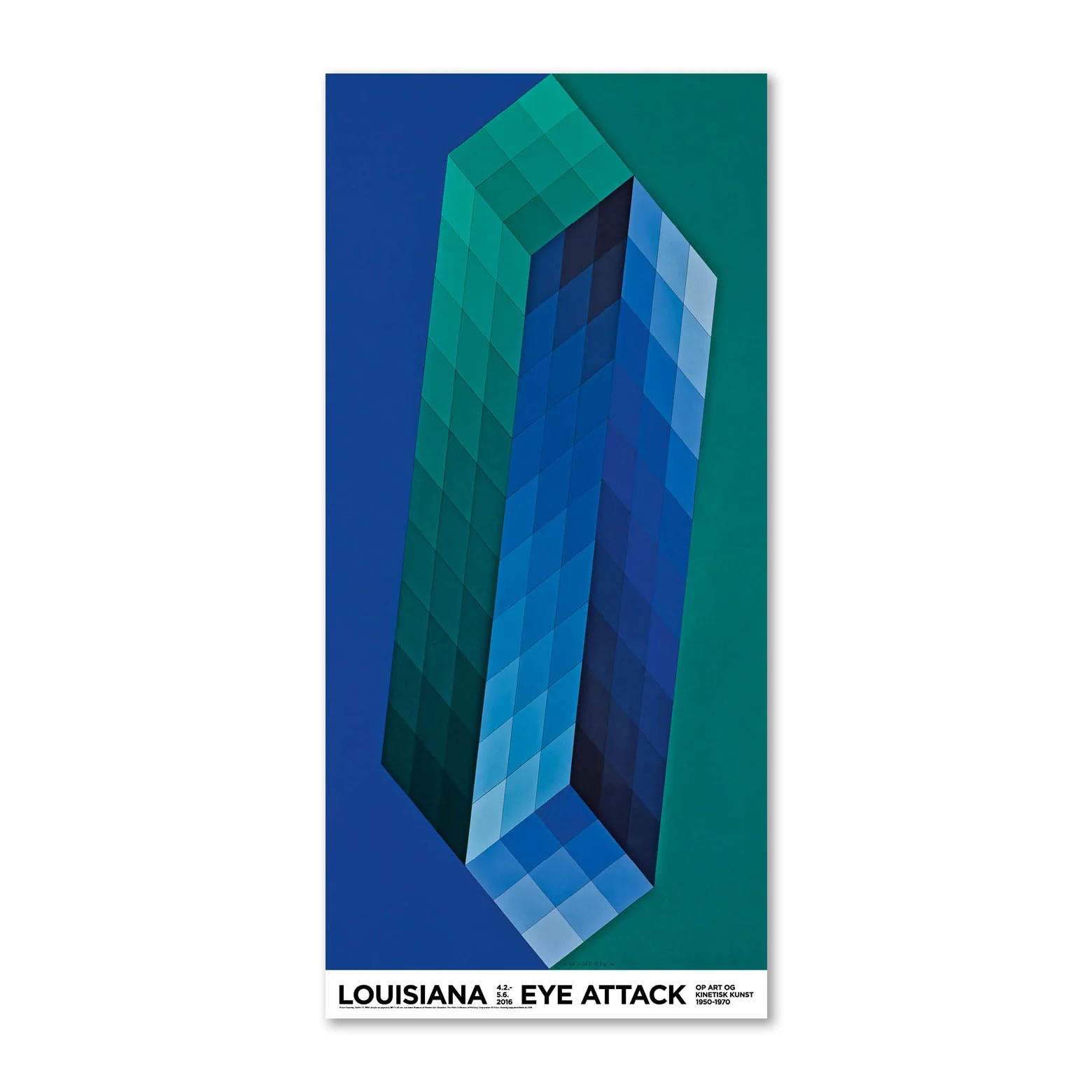 Victor Vasarely – Eye attack (1969)